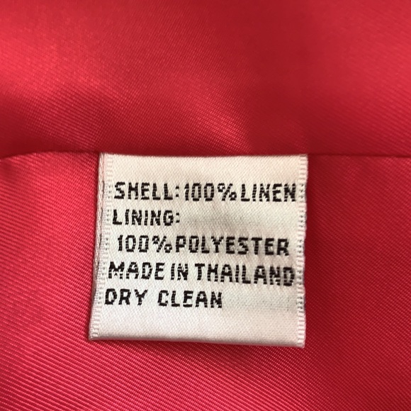 TALBOTS Irish Linen Jacket - Picture 9 of 10